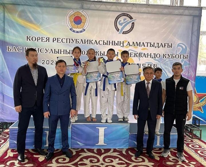 Корея Республикасының Алматыдағы БАС КОНСУЛЫНЫҢ 2021 жылғы таэквондодан (WT) балалар арасындағы кубогы