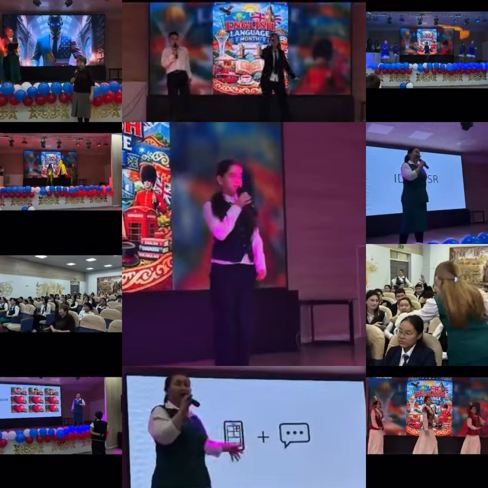 "Ағылшын тілі айлығының ашылуы"